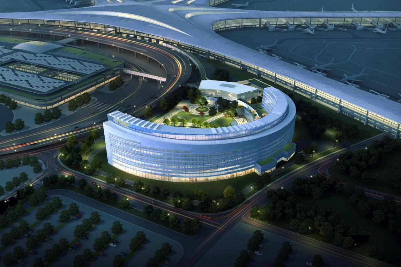 Grand Barony Qingdao Airport Hotel المظهر الخارجي الصورة