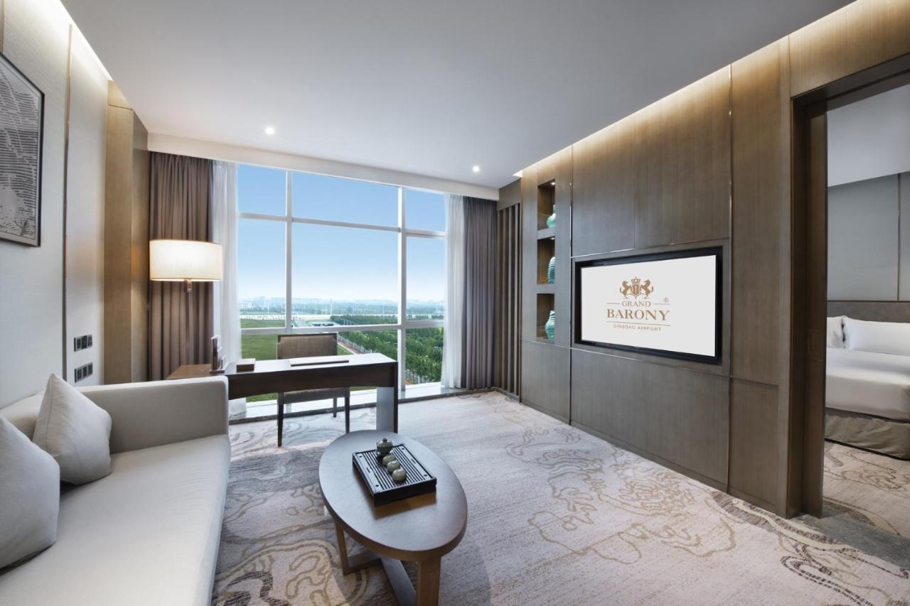 Grand Barony Qingdao Airport Hotel المظهر الخارجي الصورة