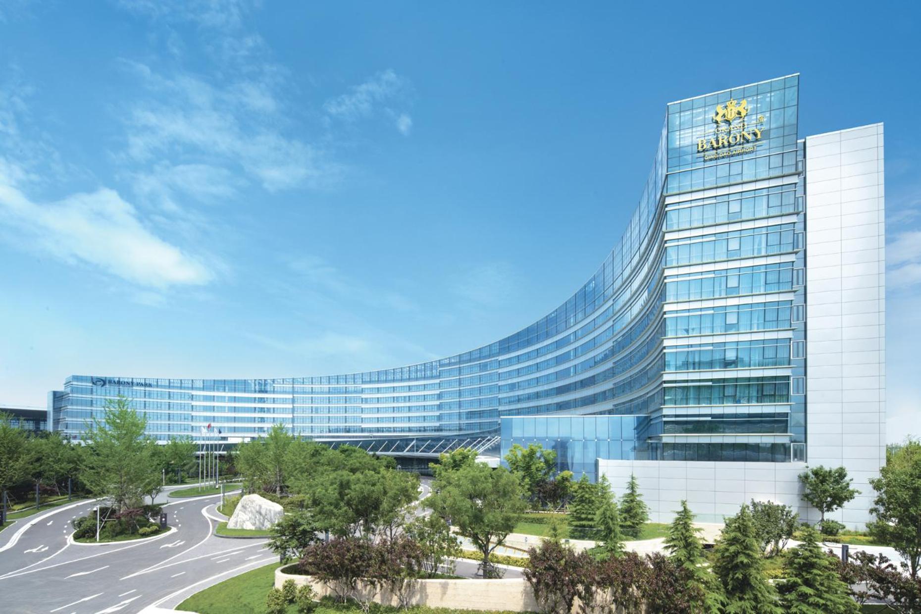 Grand Barony Qingdao Airport Hotel المظهر الخارجي الصورة