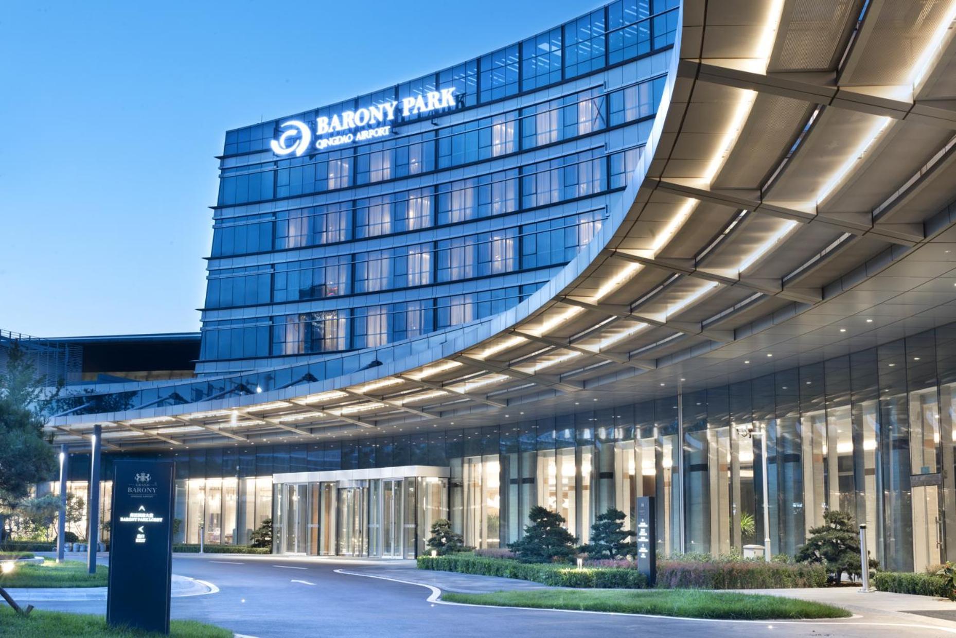 Grand Barony Qingdao Airport Hotel المظهر الخارجي الصورة